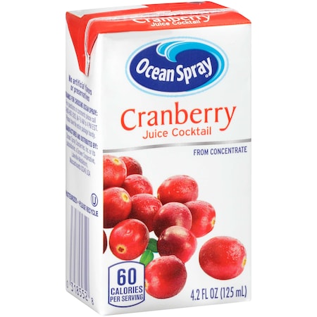 Ocean Spray Ocean Spray Cranberry Juice 4.2 fl. oz. Boxes, PK40 23855